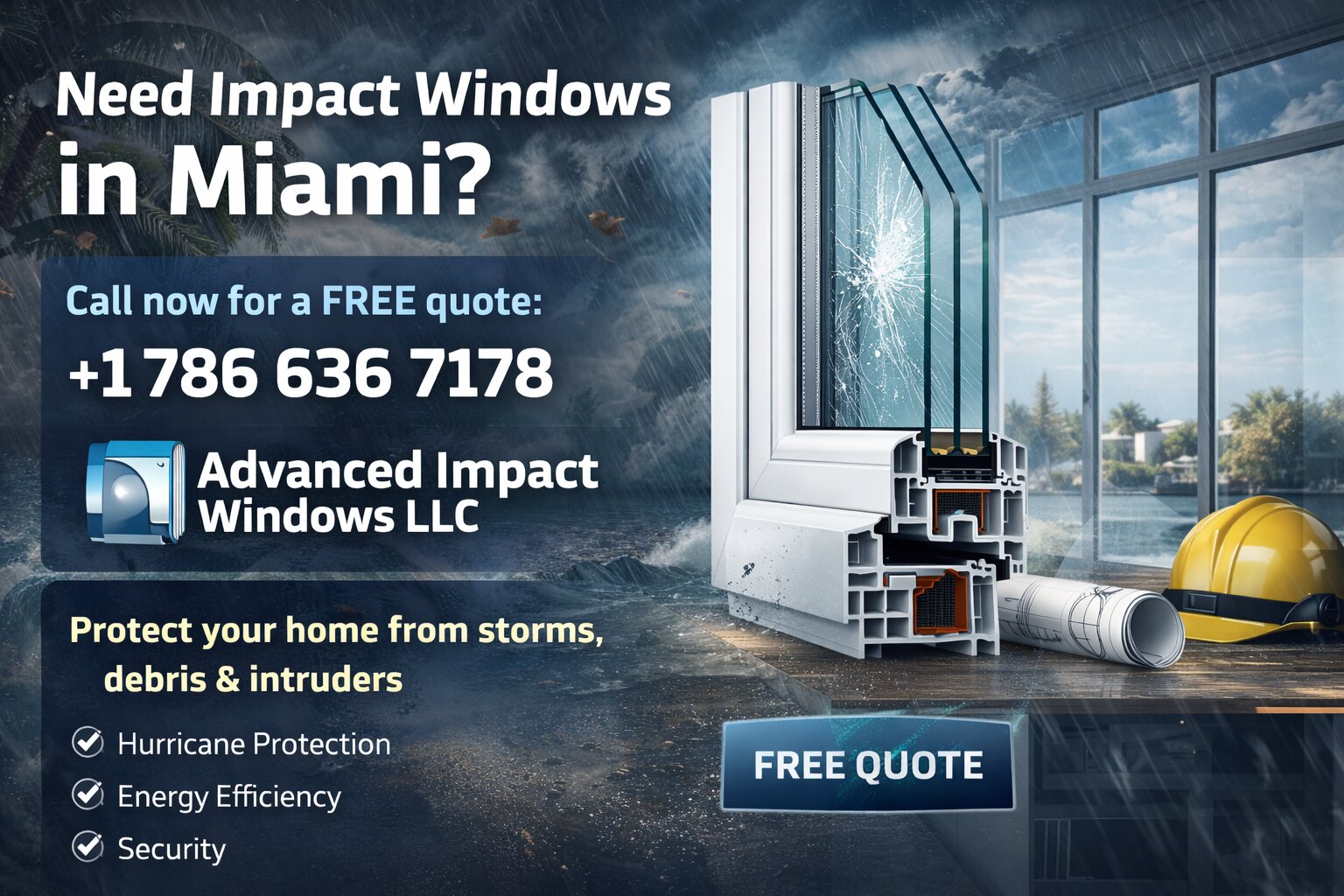 Need Impact Windows in Miami?