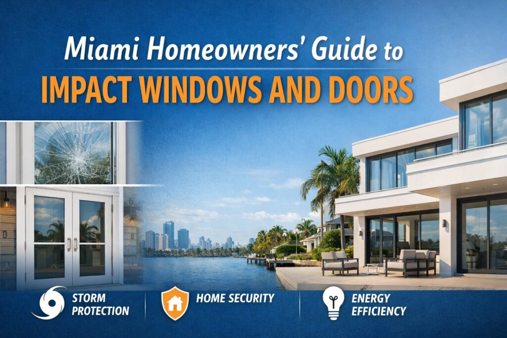 Miami Homeowners’ Guide to Impact Windows and Door