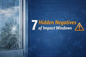 Negatives of Impact Windows