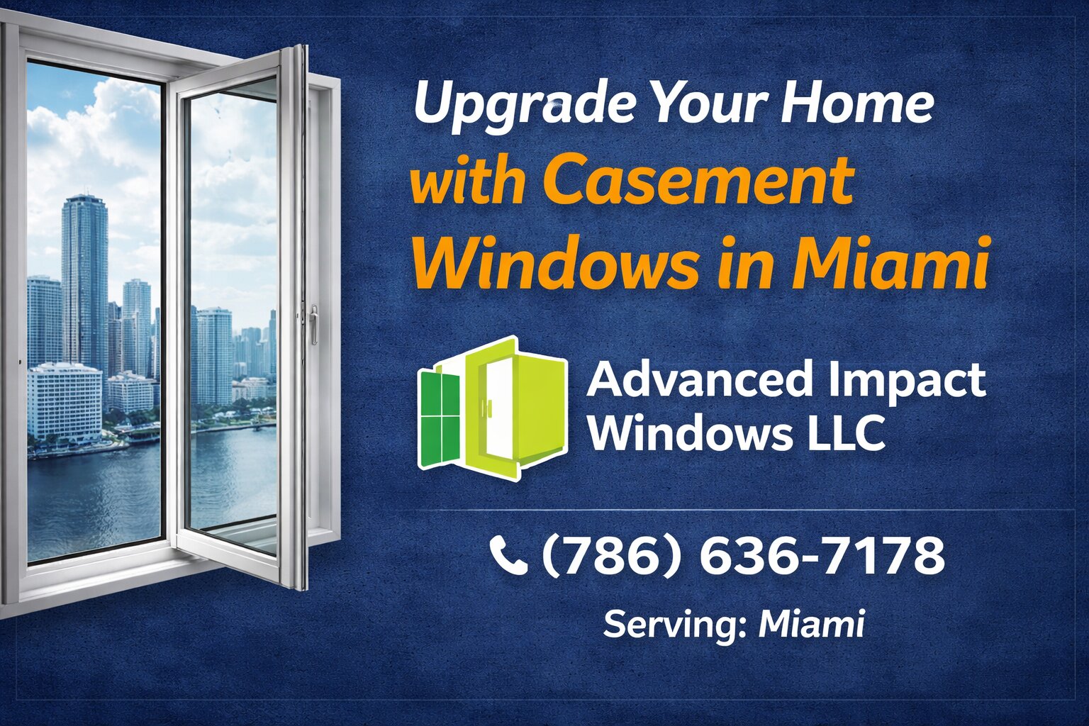 upgrade your home with casement window in miami