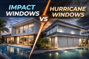 Hurricane Windows vs Impact Windows