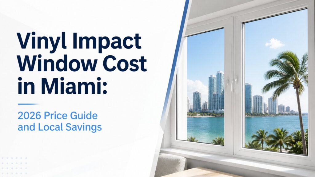 Vinyl Impact Window Cost in Miami