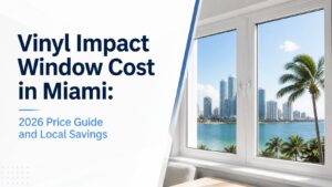 Vinyl Impact Window Cost in Miami