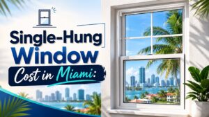 Single-Hung Window Cost in Miami